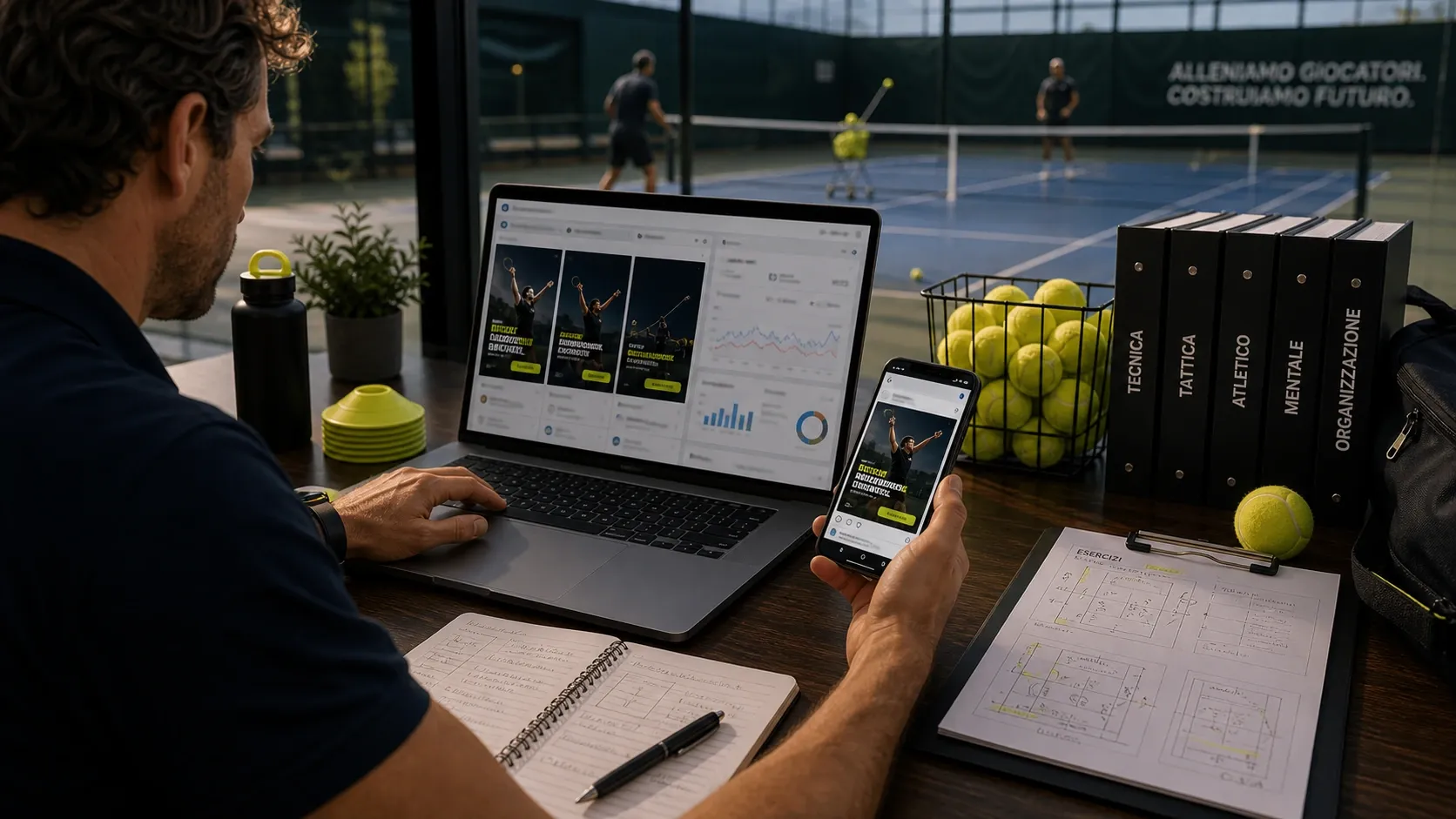 Meta Ads para Entrenadores de Tenis