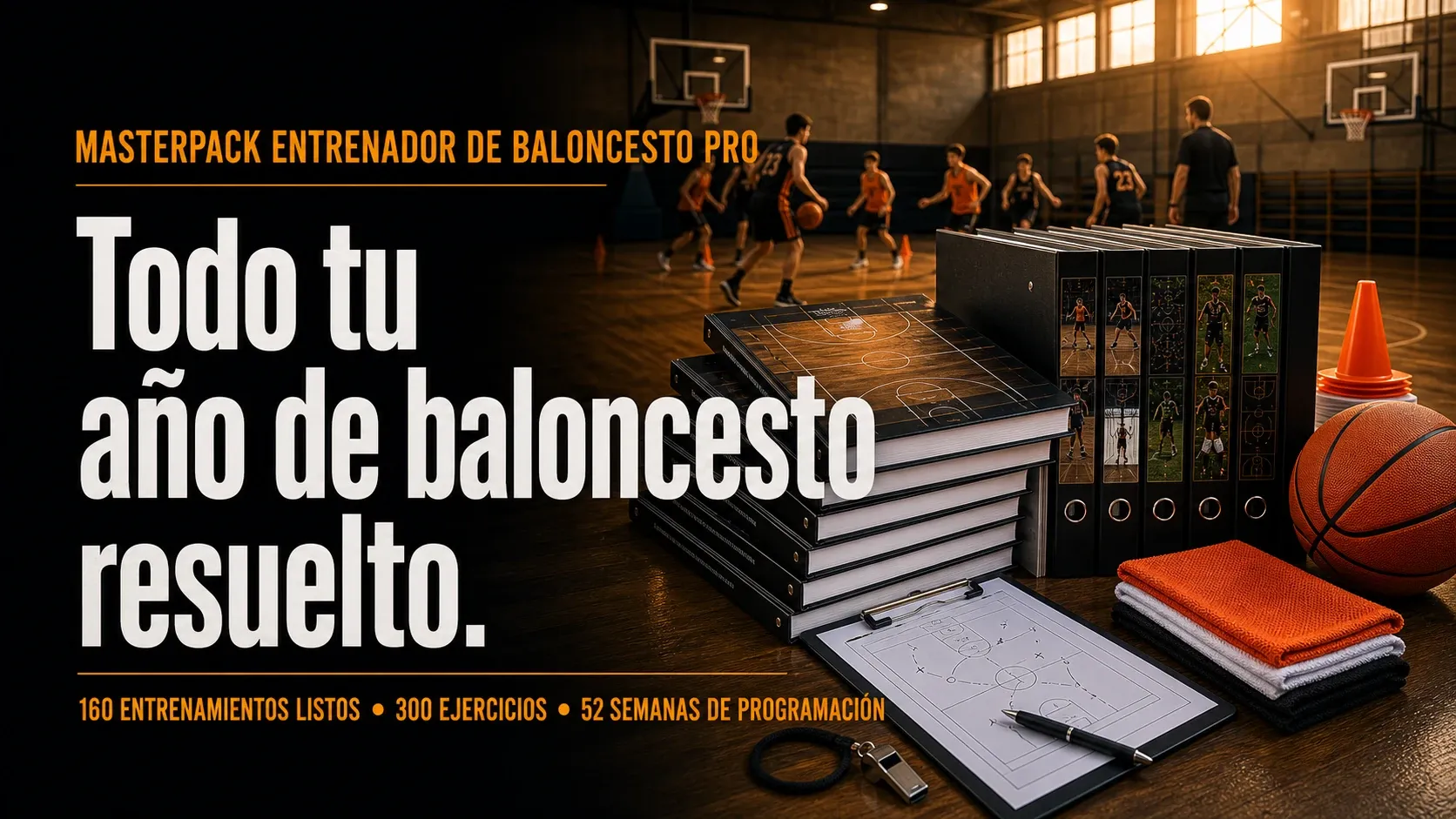 Masterpack Entrenador de Baloncesto Pro